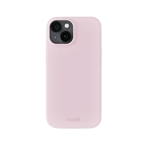 Holdit - Silicone Cover Pale Pink - iPhone 13 & 14